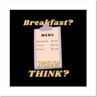 My Cousin Vinny Breakfast Menu Funny Movie Quotes Posters and Art